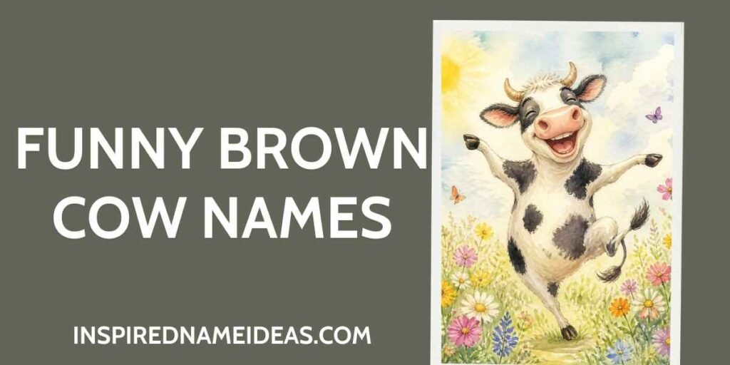 Funny Brown Cow Names