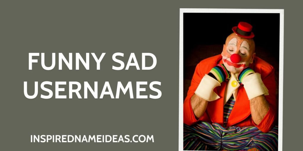 Funny Sad Usernames