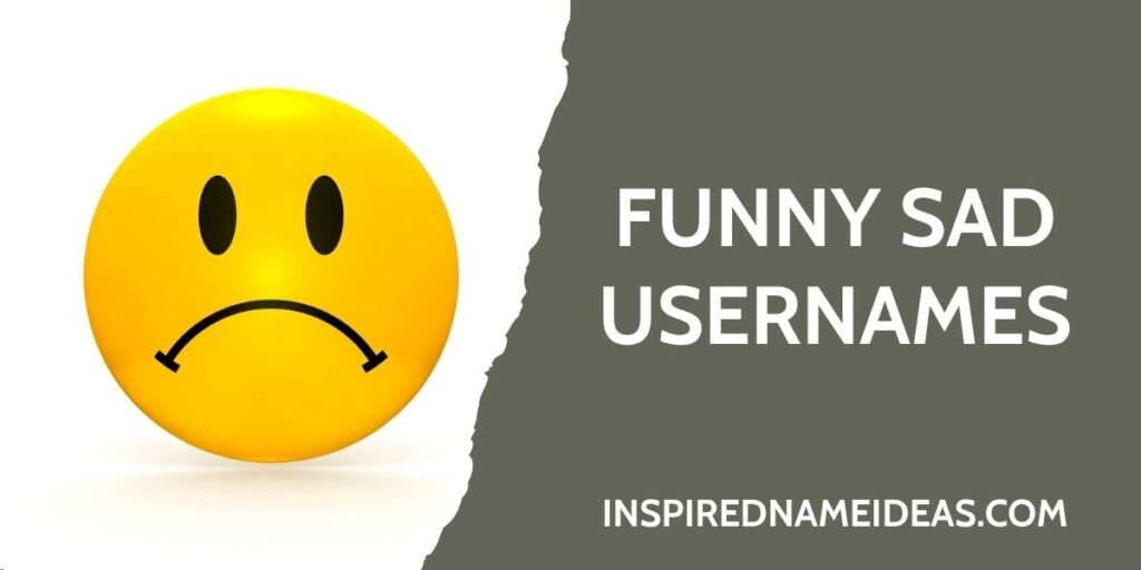 Funny Sad Usernames