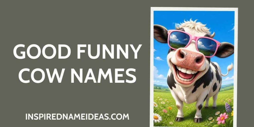 Good Funny Cow Names